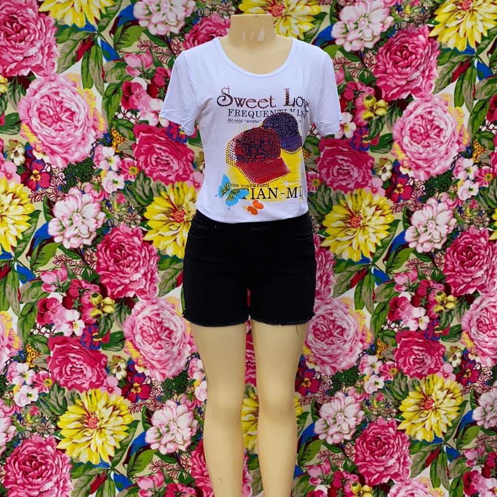 T- shirt with short - Picture 1 of 10